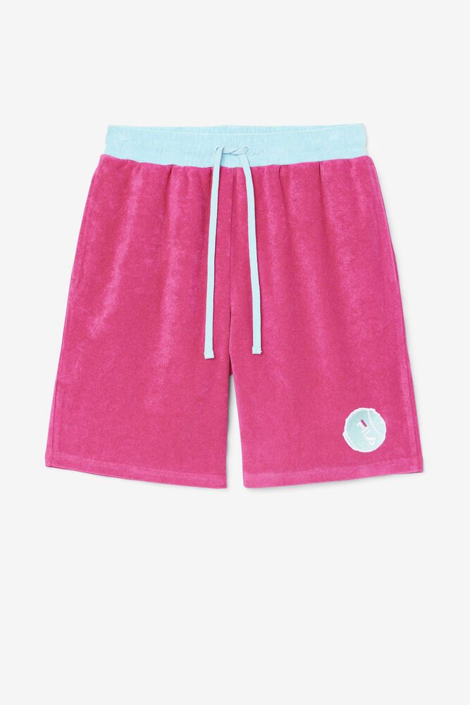 Fila Shorts Mens Pink Kawelo - Ireland 53029-YZHK